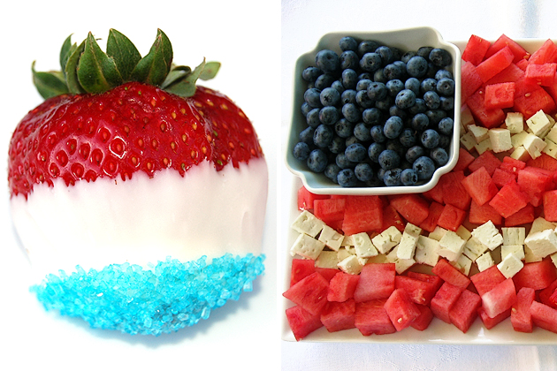 Tasty Kitchen Blog: Red, White and Blue (Fruit)