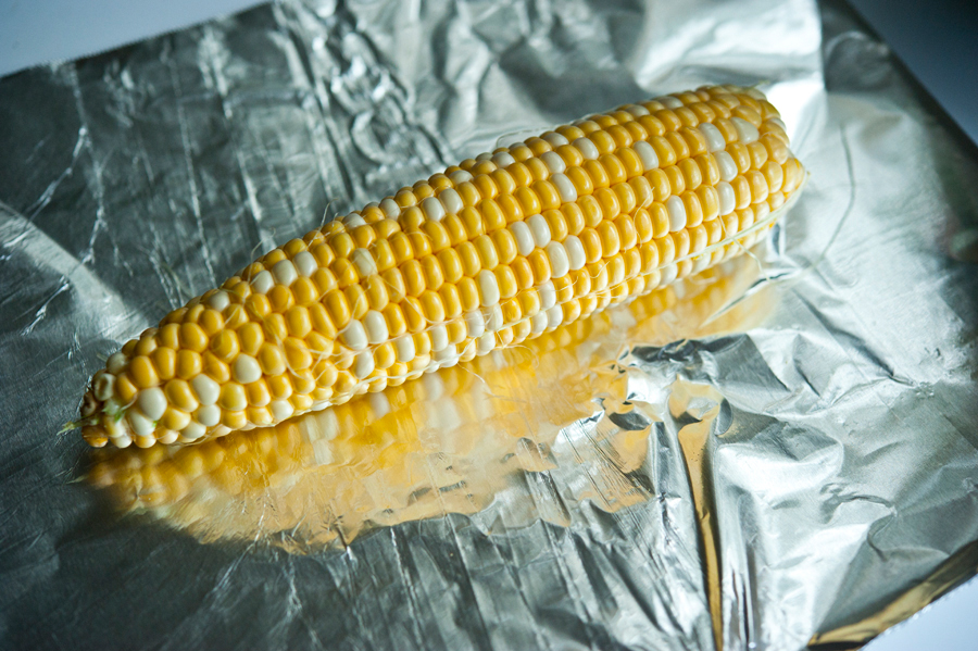 Tasty Kitchen Blog Grilled Corn with Bacon Butter & Cotija Cheese. Guest post by Georgia Pellegrini, recipe submitted by TK member Jessica Merchant of How Sweet It Is.