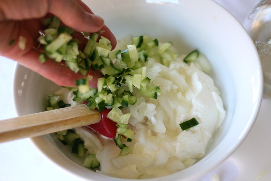 Tasty Kitchen Blog: Easy and Fast Greek Gyros. Guest post by Natalie Perry of Perry's Plate, recipe submitted by TK member Whitney Stephens (misswhit85).