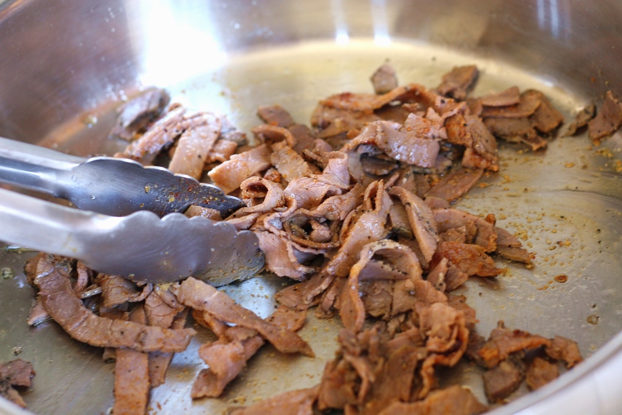 Tasty Kitchen Blog: Easy and Fast Greek Gyros. Guest post by Natalie Perry of Perry's Plate, recipe submitted by TK member Whitney Stephens (misswhit85).