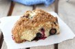 Tasty Kitchen Blog: Blueberry Strudel Scones. Guest post by Dara Michalski of Cookin' Canuck, recipe submitted by TK member Katrin (ppkongacooks) of Running with the Devil(ed) Eggs.