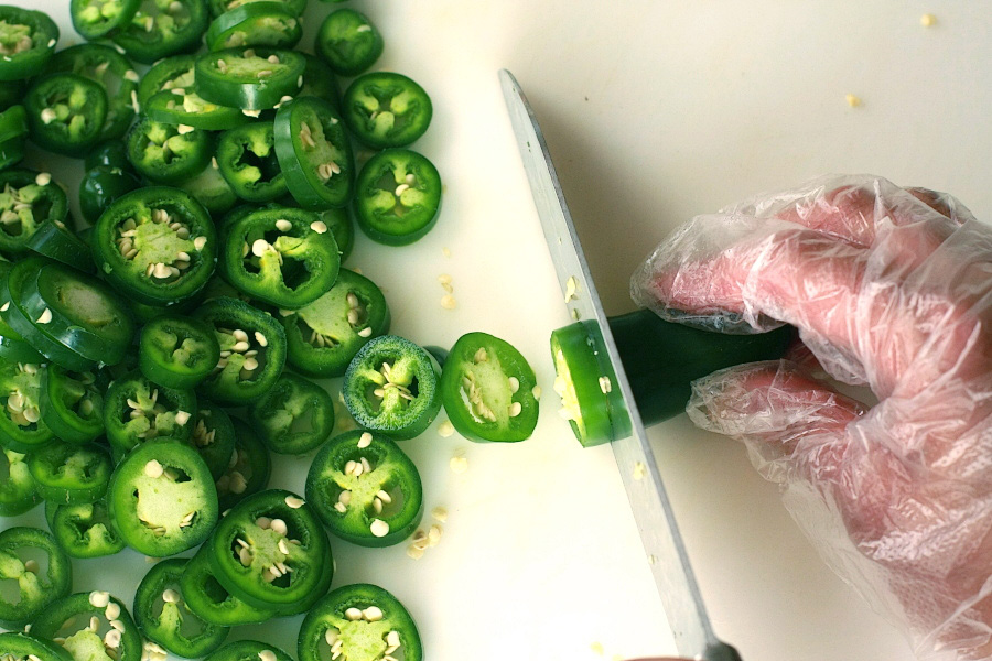 Tasty Kitchen Blog: Candied Jalapenos Cowboy Candy. Guest post by Calli Taylor of Make It Do, recipe submitted by TK member Rebecca of Foodie with Family.