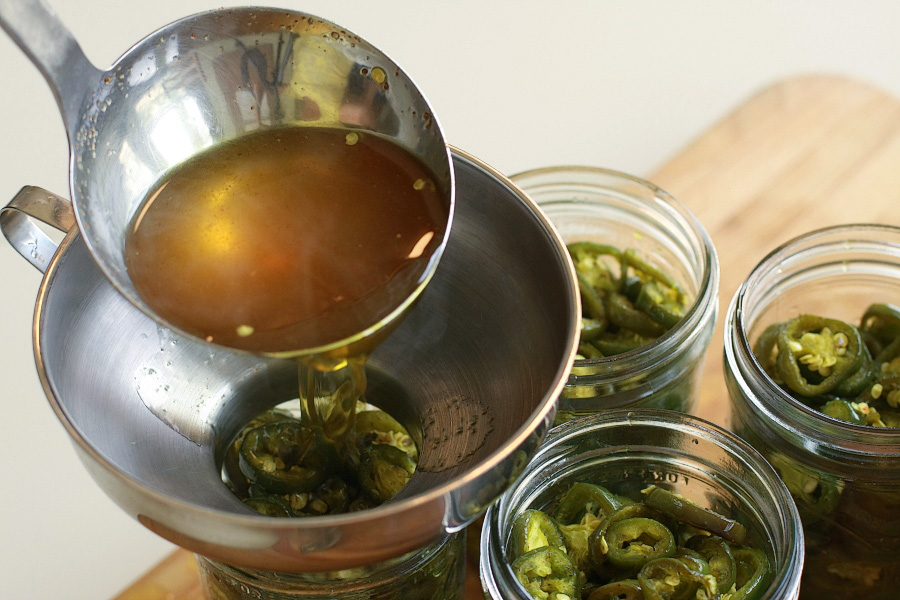 Tasty Kitchen Blog: Candied Jalapenos Cowboy Candy. Guest post by Calli Taylor of Make It Do, recipe submitted by TK member Rebecca of Foodie with Family.