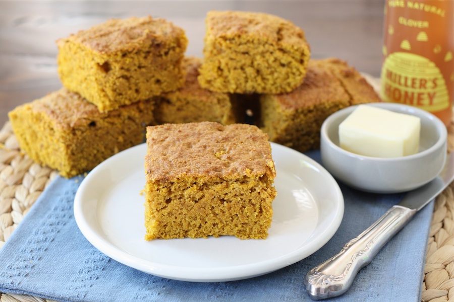 Tasty Kitchen Blog: Pumpkin Cornbread. Guest post by Maria Lichty of Two Peas and Their Pod, recipe submitted by TK member Tracy of Sugarcrafter.