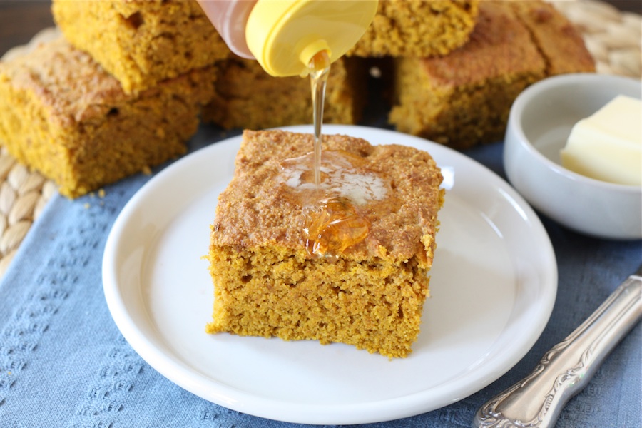 Tasty Kitchen Blog: Pumpkin Cornbread. Guest post by Maria Lichty of Two Peas and Their Pod, recipe submitted by TK member Tracy of Sugarcrafter.