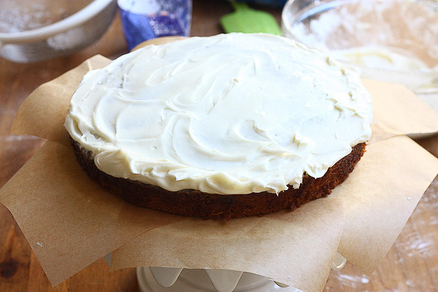 Tasty Kitchen Blog: Best Carrot Cake of All Time. Guest post by Adrianna Adarme of A Cozy Kitchen, recipe submitted by TK members Katy and Christine (kpurwin) of Young and Hungry.
