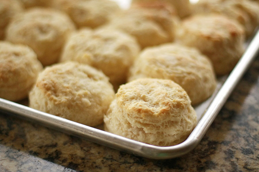 Tasty Kitchen Blog: Easy Flaky Buttery Biscuits. Guest post by Calli Taylor of Make It Do, recipe submitted by TK member ranchinmom2five.