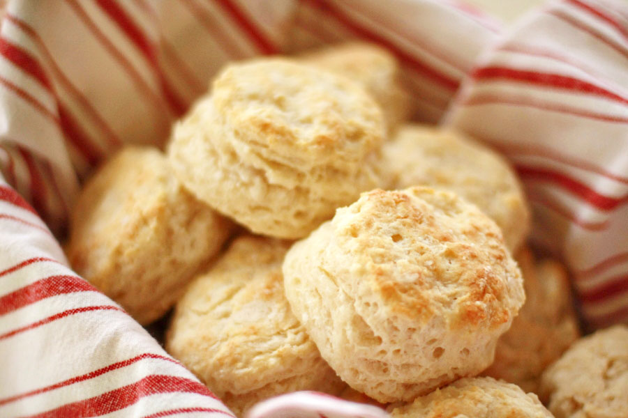 Tasty Kitchen Blog: Easy Flaky Buttery Biscuits. Guest post by Calli Taylor of Make It Do, recipe submitted by TK member ranchinmom2five.