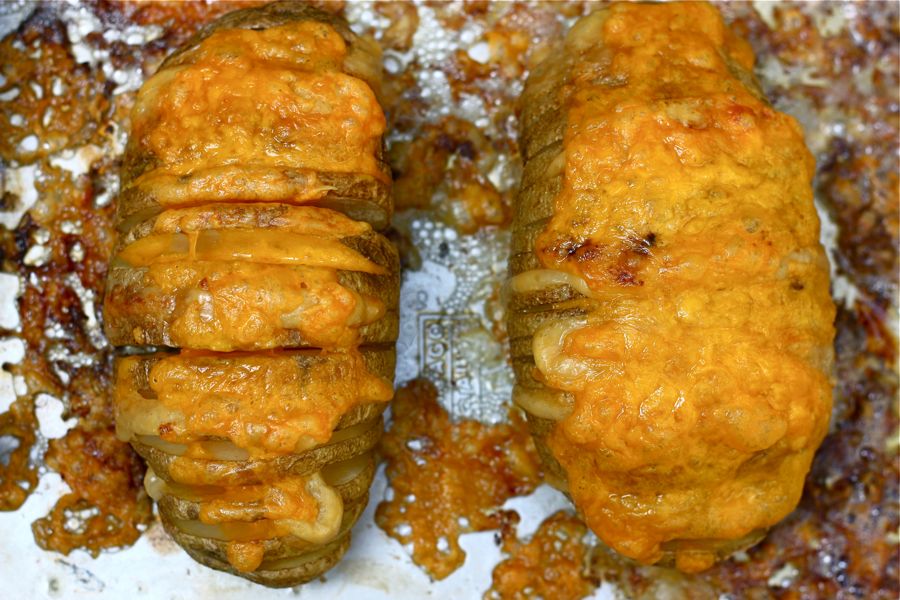 Tasty Kitchen Blog: Scalloped Hasselback Potatoes. Guest post by Adrianna Adarme of A Cozy Kitchen, recipe submitted by TK member Shelbi Keith of Look Who's Cookin' Now.