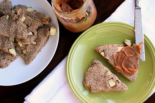 Tasty Kitchen Blog: Gluten-Free Apple, Ginger and Spice Scones. Guest post by Natalie Perry of Perry's Plate, recipe submitted by TK member Jenni Hulet of The Urban Poser.