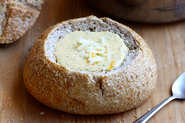 Tasty Kitchen Blog: Broccoli Cheddar Soup. Guest post by Adrianna Adarme of A Cozy Kitchen, recipe submitted by TK member Crystal (uumom2many).