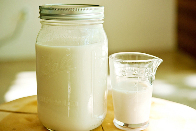 Tasty Kitchen Blog: Homemade Almond Milk. Guest post by Georgia Pellegrini, recipe submitted by TK member Jennifer Guitard (jguitard).