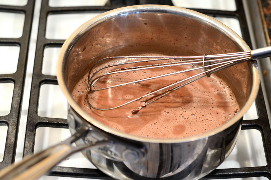 Tasty Kitchen Blog: Homemade Hot Chocolate. Guest post and recipe from Erica Kastner of Cooking for Seven.