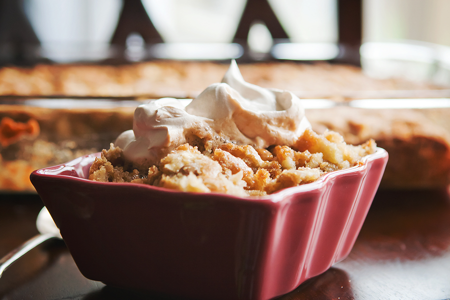 Tasty Kitchen Blog: Ozark Apple Pudding. Guest post by Amber Potter of Sprinkled with Flour, recipe submitted by TK member novakgirls.