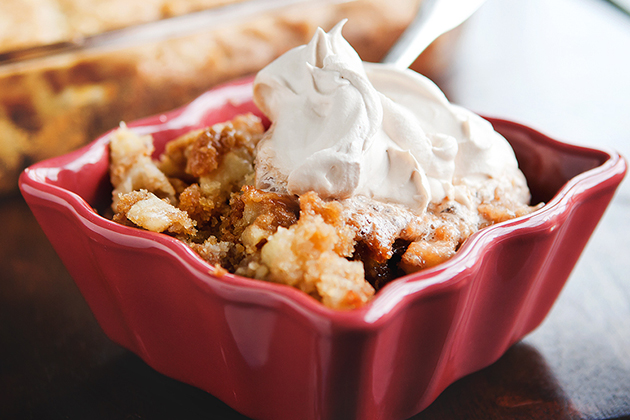 Tasty Kitchen Blog: Ozark Apple Pudding. Guest post by Amber Potter of Sprinkled with Flour, recipe submitted by TK member novakgirls.