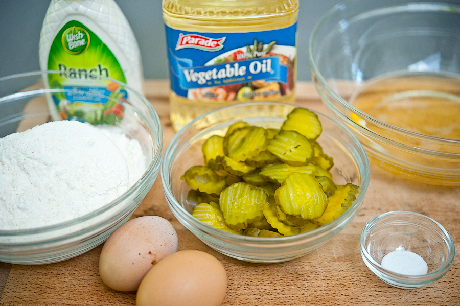 Tasty Kitchen Blog: Beer-Battered Fried Pickles. Guest post by Georgia Pellegrini, recipe submitted by TK member Kelly of Live Love Pasta.