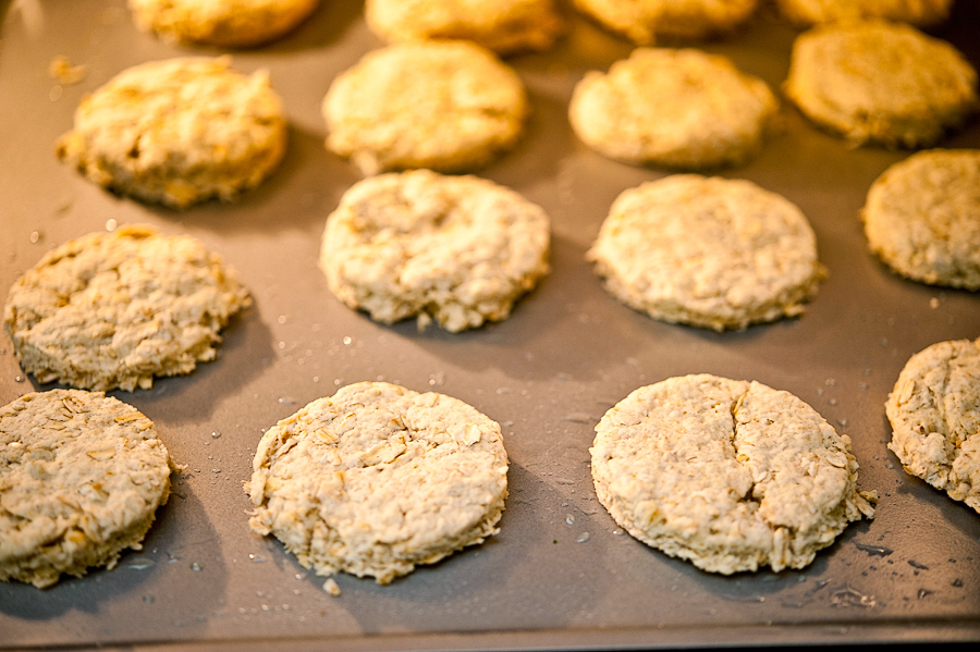 Tasty Kitchen Blog: Scottish Oat Cakes. Guest post by Georgia Pellegrini, recipe submitted by TK member Movita Beaucoup.