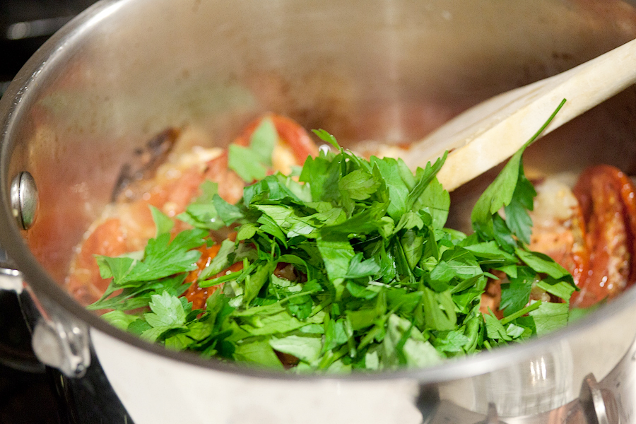 Tasty Kitchen Blog: Fiery Roasted Garlic and Tomato Soup. Guest post by Gaby Dalkin of What's Gaby Cooking, recipe submitted by TK member Ingrid Beer of The Cozy Apron.