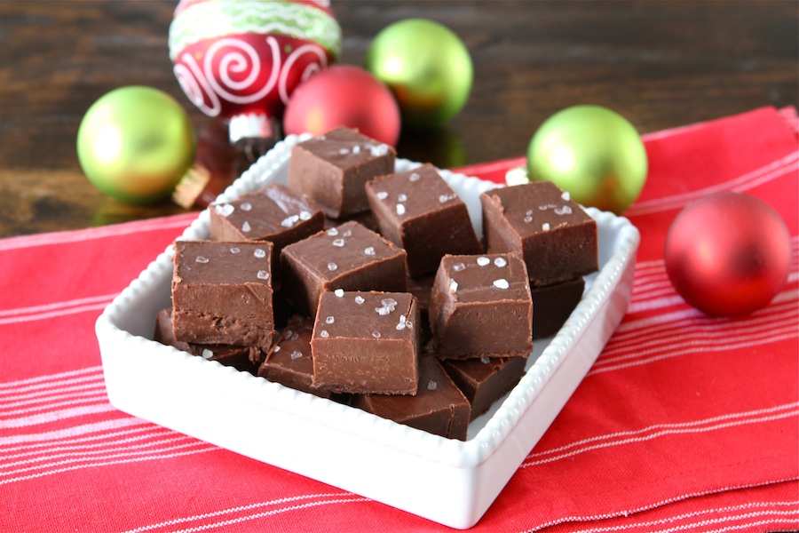 Tasty Kitchen Blog: Chocolate Nutella Sea Salt Fudge. Guest post by Maria Lichty of Two Peas and Their Pod, recipe submitted by TK member Dara Michalski of Cookin' Canuck.