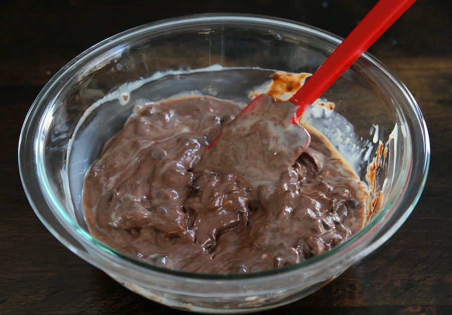 Tasty Kitchen Blog: Chocolate Nutella Sea Salt Fudge. Guest post by Maria Lichty of Two Peas and Their Pod, recipe submitted by TK member Dara Michalski of Cookin' Canuck.