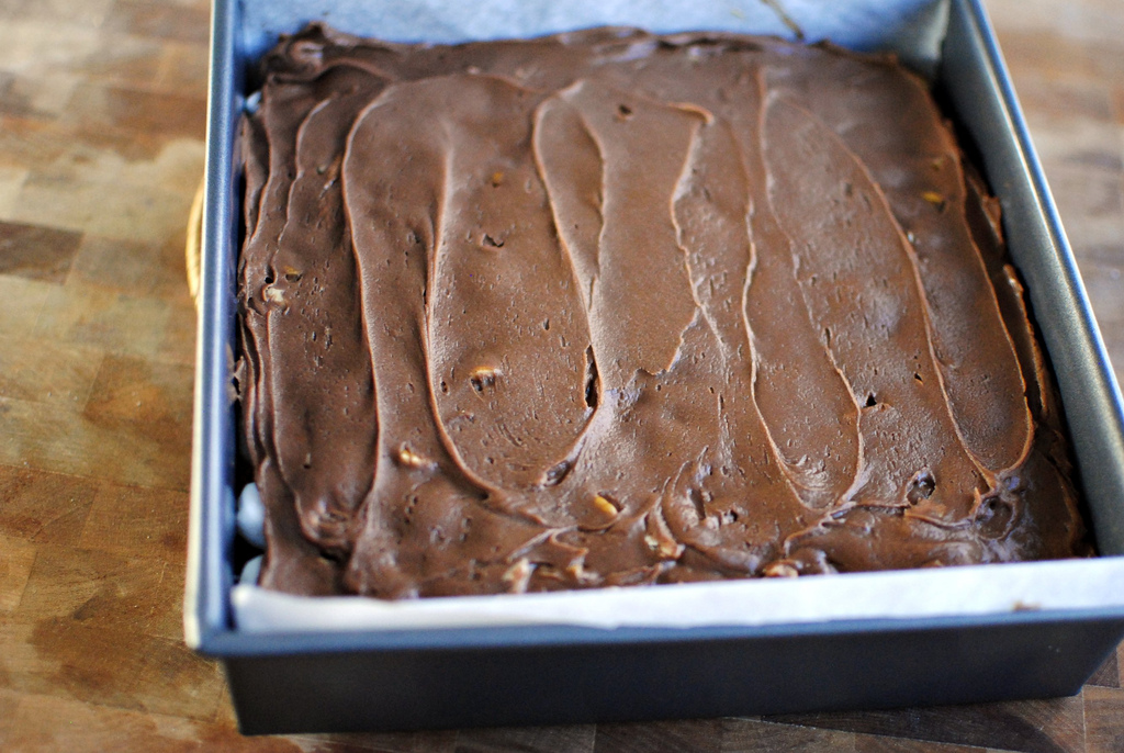 Tasty Kitchen Blog Mississippi Mud Brownies. Guest post by Laurie McNamara of Simply Scratch, recipe submitted by TK member Taylor of Greens and Chocolate.