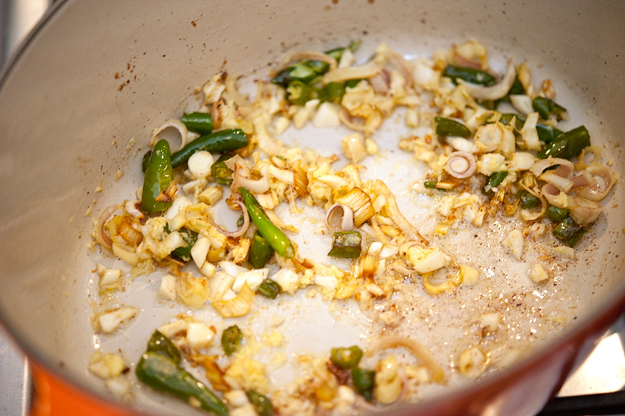 Tasty Kitchen Blog: Spicy Thai Coconut Shrimp Soup. Guest post by Georgia Pellegrini, recipe submitted by TK member Jackie of Domestic Fits.