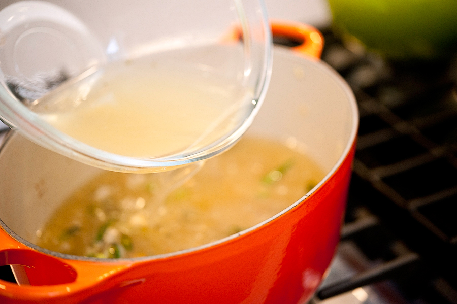 Tasty Kitchen Blog: Spicy Thai Coconut Shrimp Soup. Guest post by Georgia Pellegrini, recipe submitted by TK member Jackie of Domestic Fits.