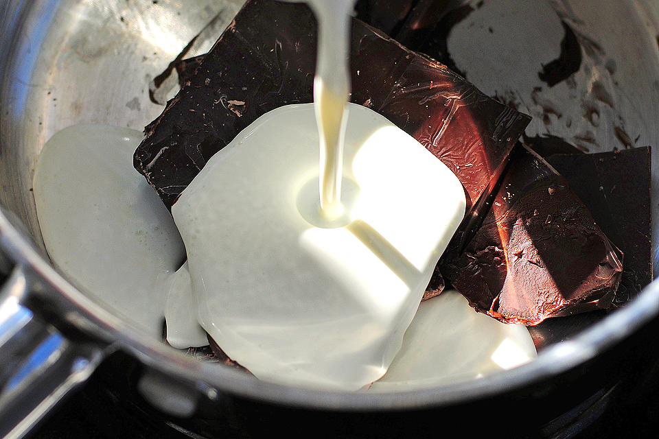 Tasty Kitchen Blog: Flourless Chocolate Brownie. Guest post and recipe from Amy Johnson of She Wears Many Hats, adapted from Nigella Lawson.