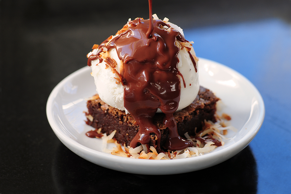 Tasty Kitchen Blog: Flourless Chocolate Brownie. Guest post and recipe from Amy Johnson of She Wears Many Hats, adapted from Nigella Lawson.