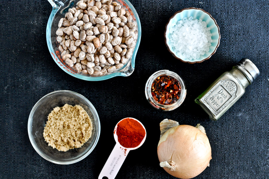 Tasty Kitchen Blog: Homemade Refried Beans. Guest post by Jessica Merchant of How Sweet It Is, recipe submitted by TK member Julie of Table for Two.