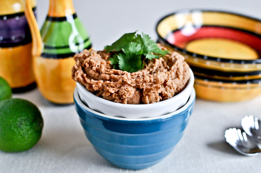 Tasty Kitchen Blog: Homemade Refried Beans. Guest post by Jessica Merchant of How Sweet It Is, recipe submitted by TK member Julie of Table for Two.