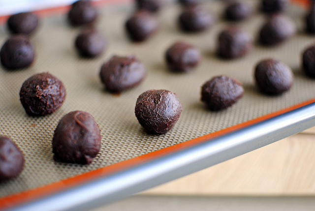 Tasty Kitchen Blog: Mayan Chocolate Truffles. Guest post by Laurie McNamara of Simply Scratch, recipe submitted by TK member Kari of The Craftinomicon.