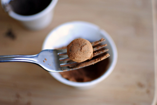 Tasty Kitchen Blog: Mayan Chocolate Truffles. Guest post by Laurie McNamara of Simply Scratch, recipe submitted by TK member Kari of The Craftinomicon.