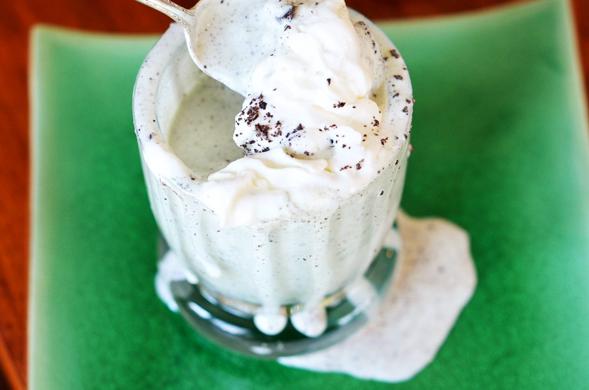 Tasty Kitchen Blog: Shamrock Blizzard. Guest post by Maggy Keet of Three Many Cooks, recipe by Three Many Cooks.