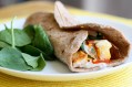 Tasty Kitchen Blog: Buffalo Chicken Wraps. Guest post by Natalie Perry of Perry's Plate, recipe submitted by TK member Bev Weidner of Bev Cooks.