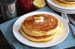 Tasty Kitchen Blog: Lemon Cornmeal Pancakes. Guest post by Maria Lichty of Two Peas and Their Pod, recipe submitted by TK member Jenna Weber of Eat, Live, Run.