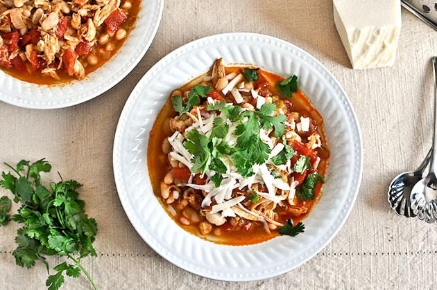 Tasty Kitchen Blog: Smoky White Bean Chicken Chili. Guest post by Jessica Merchant of How Sweet It Is, recipe submitted by TK member Terri of That's Some Good Cookin'.