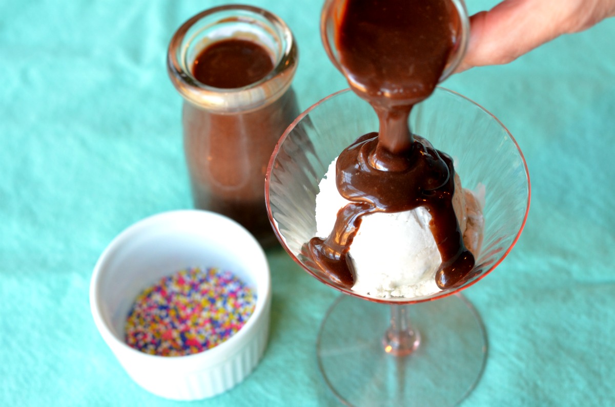 Tasty Kitchen Blog: Sander’s Hot Fudge Sauce. Guest post by Maggy Keet of Three Many Cooks, recipe submitted by TK member Kathy Marie.