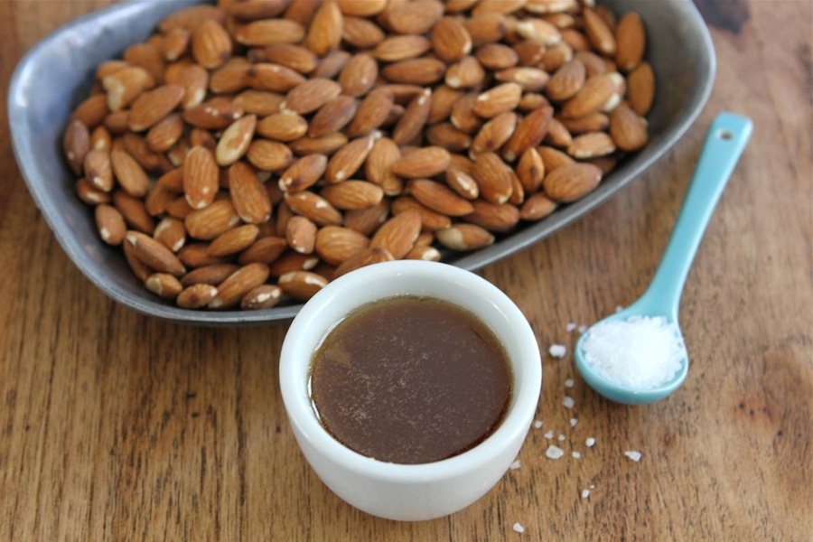 Tasty Kitchen Blog: Sea Salt and Honey Almond Butter. Guest post by Maria Lichty of Two Peas and Their Pod, recipe submitted by TK member Erin of Naturally Ella.