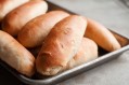 Tasty Kitchen Blog: Homemade Hot Dog Buns. Guest post by Amber Potter of Sprinkled with Flour, recipe submitted by TK member Rebecca of Foodie with Family.