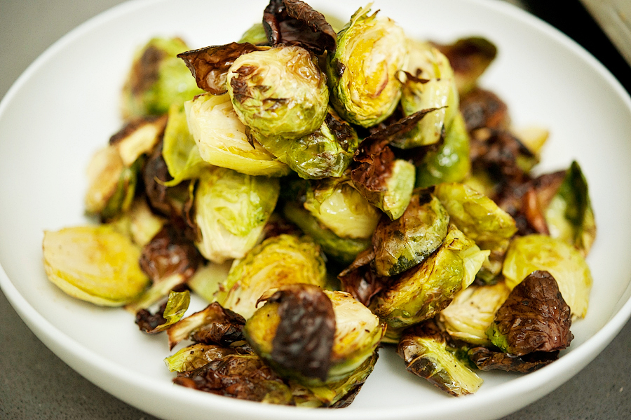 Tasty Kitchen Blog: Zesty Brussels Sprouts. Guest post by Georgia Pellegrini, recipe submitted by TK member Sally of Spontaneous Hausfrau.