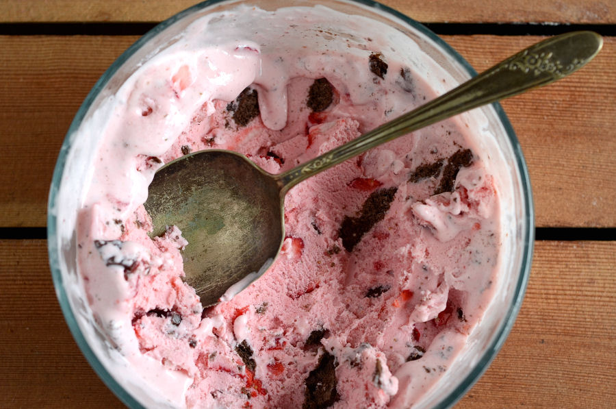 Strawberry Cheesecake Ice Cream Tasty Kitchen Blog