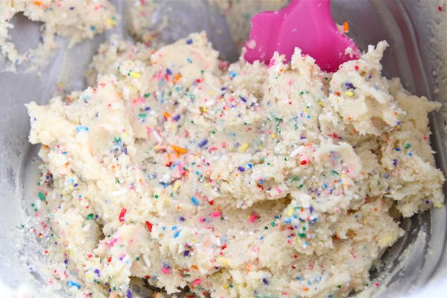 Tasty Kitchen Blog: Funfetti Cookies. Guest post by Maria Lichty of Two Peas and Their Pod, recipe submitted by TK member Julia of Fat Girl Trapped in a Skinny Body.