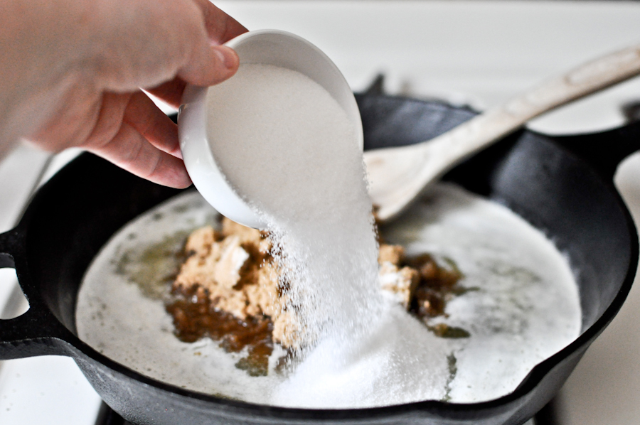 Tasty Kitchen Blog: Chocolate Chip Skillet Cookie. Guest post by Jessica Merchant of How Sweet It Is, recipe submitted by TK member Jaime of Sophistimom.