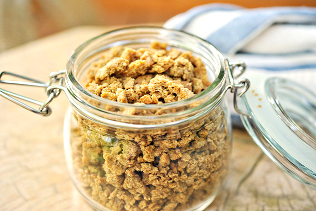 Tasty Kitchen Blog: Homemade Grape Nuts. Guest post by Georgia Pellegrini, recipe submitted by TK member Zoe Dawn of Whole Eats & Whole Treats.