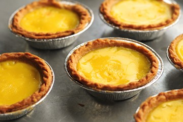 Tasty Kitchen Blog: Hong Kong Egg Tarts. Guest post by Amy Johnson of She Wears Many Hats, recipe submitted by TK member Kristy of Eat, Play, Love.