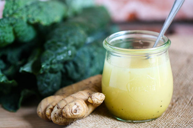 Tasty Kitchen Blog: Fresh Ginger Dressing. Guest post by Jenna Weber of Eat, Live, Run; recipe submitted by TK member Brenda of A Farm Girl's Dabbles.