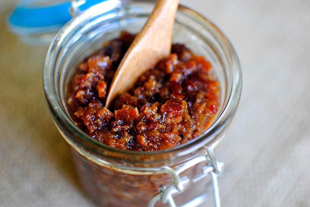 Tasty Kitchen Blog: Bacon Jam. Guest post by Laurie McNamara of Simply Scratch, recipe submitted by TK member Rebecca of Foodie with Family.