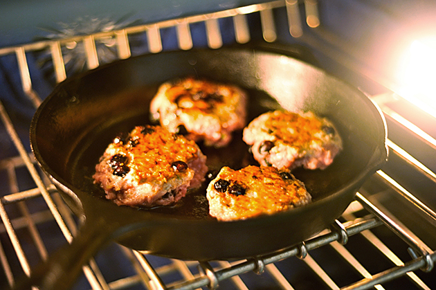 Tasty Kitchen Blog: Maple Blueberry Breakfast Sausage. Guest post by Georgia Pellegrini, recipe submitted by TK member Hailey of Hail's Kitchen.