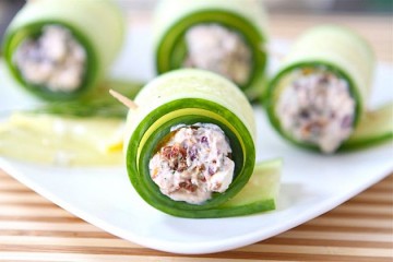 Tasty Kitchen Blog: Cucumber Feta Rolls. Guest post by Maria Lichty of Two Peas and Their Pod, recipe submitted by TK member Traci of Lotta Madness.